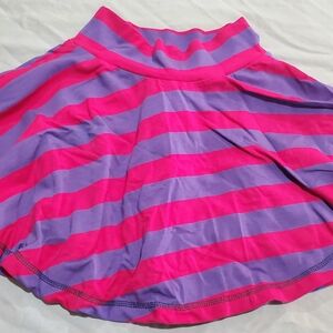 Colorful Striped Kids Skort